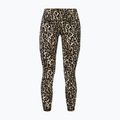 Women's training leggings Sweaty Betty Power Piping Workout 7/8 brown ink leopard print 8