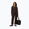 Women's sweatshirt Sweaty Betty After Class Yoke Crop espresso brown 2