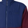 Marmot Wiley Polartec men's fleece sweatshirt maroon and navy blue M13190 3