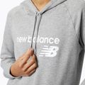 Women's hoodie New Balance Core Fleece Hoodie grey 4