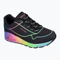 SKECHERS Uno Pop Of Sunshine women's shoes black/multi neon 8