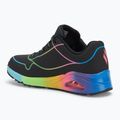 SKECHERS Uno Pop Of Sunshine women's shoes black/multi neon 3