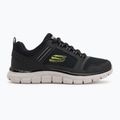 SKECHERS Track Knockhill men's shoes black/lime 2