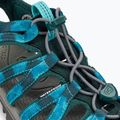 Keen Whisper Sea Moss women's trekking sandals blue 1027362 8
