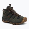 Men's trekking boots KEEN Headout Mid Waterproof black olive/fossil orange