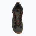 Men's trekking boots KEEN Headout Mid Waterproof black olive/fossil orange 5