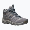 Women's trekking boots KEEN Headout Mid Waterproof steel grey/blue heaven 8