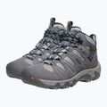 Women's trekking boots KEEN Headout Mid Waterproof steel grey/blue heaven 11
