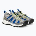 KEEN Motozoa Sneaker steel grey/evening primrose children's shoes 5