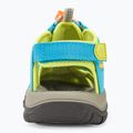 KEEN Newport Boundless blue atoll/daiquiri green children's sandals 7