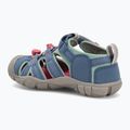 KEEN Seacamp II CNX coronet blue/hot pink children's sandals 3