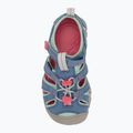 KEEN Seacamp II CNX coronet blue/hot pink children's sandals 5