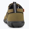 KEEN Seacamp II CNX dark olive/gold flame children's sandals 7