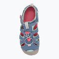 KEEN Seacamp II CNX coronet blue/hot pink junior sandals 5