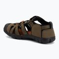 Junior's sandals KEEN Seacamp II CNX dark olive/gold flame 3