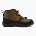 KEEN Howser II Chukka WP junior boots dark olive/gold flame 2