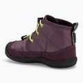 KEEN Howser II Chukka WP children's shoes plum perfect/daiquiri green 3