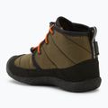 KEEN Howser II Chukka WP children's boots dark olive/gold flame 3