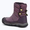 KEEN Puffrider WP junior snow boots black plum/daiquiri green 3