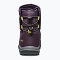 KEEN Puffrider WP children's snow boots black plum/daiquiri green 4