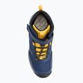 KEEN Skua Mid WP JR children's hiking boots naval academy/yolk yellow 5