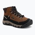 Children's trekking boots KEEN Targhee IV Mid Waterproof bison/brindle
