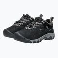 Children's trekking boots KEEN Targhee IV Low Waterproof black/steel grey 4