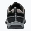 Children's trekking boots KEEN Targhee IV Low Waterproof black/steel grey 5