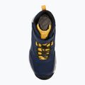 KEEN Skua Mid WP children's hiking boots naval academy/yolk yellow 5