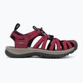 KEEN Whisper beaujolais/ black women's sandals 2