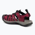 KEEN Whisper beaujolais/ black women's sandals 3