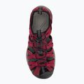 KEEN Whisper beaujolais/ black women's sandals 5