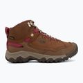 Women's trekking boots KEEN Targhee IV Mid Wp bison/beaujolais 2