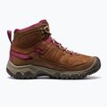 Women's trekking boots KEEN Targhee IV Mid Wp bison/beaujolais 3