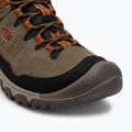 Men's trekking boots KEEN Targhee IV WP sea turtle/roasted pecan 7