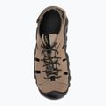 KEEN Hyperport Fisherman Leather brindle/ oak buff men's sandals 6