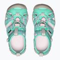 KEEN Seacamp II CNX children's sandals aqua/giggle pink 5