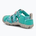 KEEN Seacamp II CNX children's sandals aqua/giggle pink 3