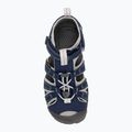 KEEN Seacamp II CNX naval academy/ drizzle junior sandals 5