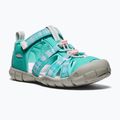 Junior's sandals KEEN Seacamp II CNX bright aqua/giggle pink 8