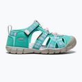 Junior's sandals KEEN Seacamp II CNX bright aqua/giggle pink 9