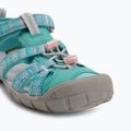 Junior's sandals KEEN Seacamp II CNX bright aqua/giggle pink 7