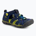 Junior's sandals KEEN Seacamp II CNX naval academy/chartreuse
