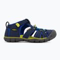 Junior's sandals KEEN Seacamp II CNX naval academy/chartreuse 2