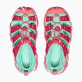 KEEN Hyperport H2 raspberry/pool blue children's sandals 5