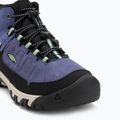 Children's trekking boots KEEN Targhee IV Mid Waterproof skipper blue/hemlock 7