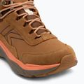 Women's trekking boots Keen Leiki Leather Mid Waterproof chipmunk/bison 7