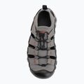 Men's sandals KEEN Hyperport H2 steel grey/burnt brick 5