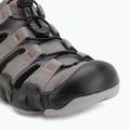 Men's sandals KEEN Hyperport H2 steel grey/burnt brick 7