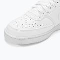 Nike Court Vision Low Next Nature white/white/white women's shoes 8